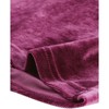 INSPIRE CHIC Women's Velvet Drawstring Sweetheart Neck Puff Long Sleeve Party Crop Top - 4 of 4