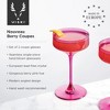 Reserve Nouveau Crystal Coupe Glasses - 2 of 4