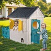DOLU My First Playhouse with Fence, Durable, Easy-to-Assemble Toddler Playhouse - 4 of 4