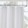 72" Modern Striped Textured Shower Curtain,  Shower Curtain Bathroom Decor For Home Hotel - 3 of 4