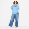 Adult Poppi Future of Soda Graphic Hoodie Sweatshirt - Blue - 3 of 4