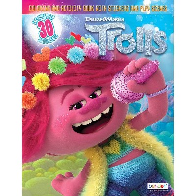 Trolls 2 Mini Sticker Scene Plus