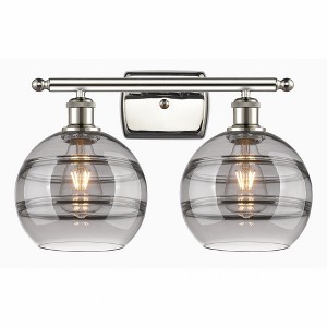 Rochester - 2 Light Bath Vanity In Industrial Style-10.88 Inches Tall and 18 Inches Wide - 1 of 1