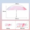 Unique Bargains Compact Umbrella Windproof Folding Lightweight for Travel - 2 of 4