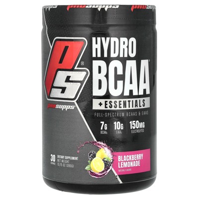 ProSupps Hydro BCAA + Essentials, Blackberry Lemonade, 13.75 oz (390 g)