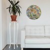 Slickblue Colorful Sea Turtle / Sea Life Metal Wall Art, 24” Handcrafted Steel for Indoor/Outdoor Use - 2 of 2