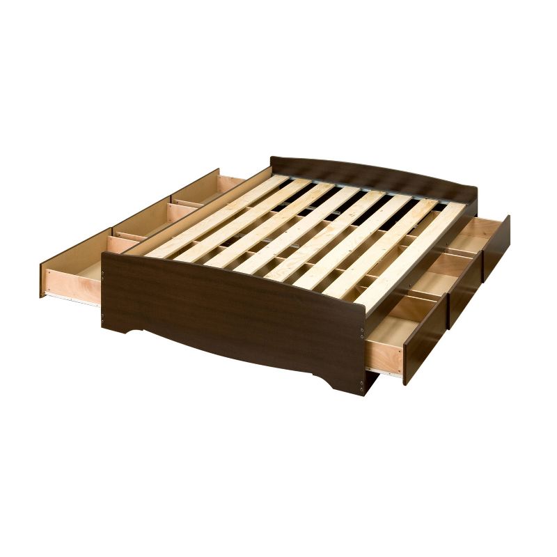 Mate's Platform Storage Bed with 6 Drawers - Prepac , 1 of 8