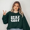 Simply Sage Market Women's Graphic Sweatshirt Stay Cozy - 2 of 3