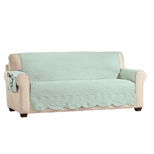 Collections Etc Shell Edge Furniture Protector - 1 of 4