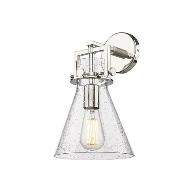 Newton Cone - 1 Light Wall Sconce In Industrial Style-14 Inches Tall and 8 Inches Wide