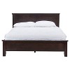 Twin Schiuma Wood Contemporary Bed Cappuccino - Baxton Studio - 2 of 4
