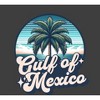 Gulf of Mexico Palm Tree Youth Crew Neck Short Sleeve Tee - 2 of 2