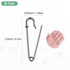 Unique Bargains Durable Sewing Upholstery Spring Lock Blanket Bulk Large Safety Pins 30 Pcs - 3 of 4