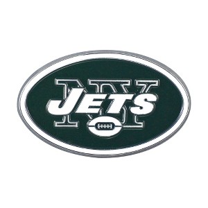 NFL New York Jets 3D Metal Emblem - 1 of 3