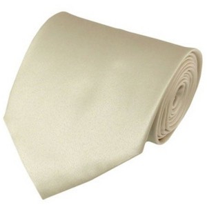 Solid Color 3.5 Inch Wide And 62 Inch Extra Long Necktie For Big & Tall Men - 1 of 4