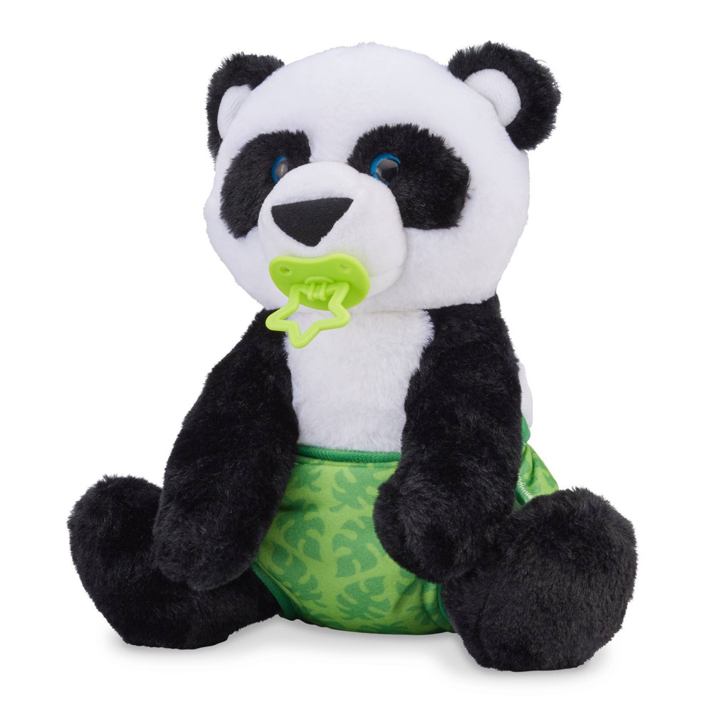Photos - Soft Toy Melissa&Doug Melissa & Doug Baby Panda 10" Stuffed Animal 