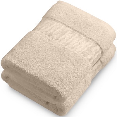 Soft Absorbent Luxury Cotton Bath Towel 30x56 - 2 Pack : Target