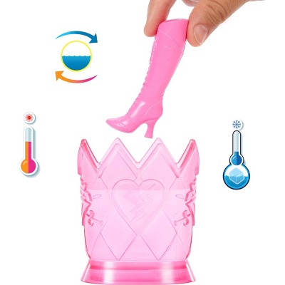 Disney Descendants Sorcerer’s Cookbook Doll Playset with Pink Dress