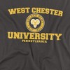 West Chester University Official Circle Logo Adult T Shirt, Black - 2 of 4