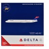 McDonnell Douglas MD-90 Commercial Aircraft "Delta Air Lines" White with Blue and Red Tail 1/400 Diecast Model by GeminiJets - 3 of 3