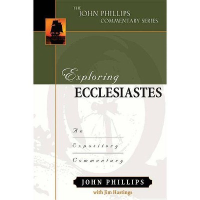 Exploring Ecclesiastes - (John Phillips Commentary) by  John Phillips & Jim Hastings (Hardcover)