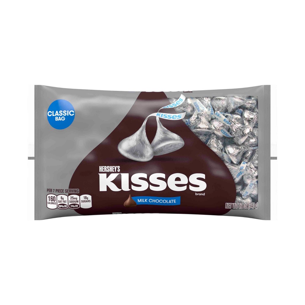 UPC 034000130009 product image for Hershey's Kisses Milk Chocolate Candy 12 oz | upcitemdb.com