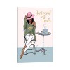iCanvas Just A Girl with Goals Dark Skin by Rongrong DeVoe Canvas Print Wall Art - 2 of 3