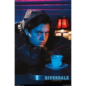 Trends International 34" x 22" Riverdale: Jughead Premium Poster: Cole Sprouse at Pop's Shoppe, Wall Art, Digital Print - 1 of 3