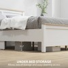 Full Bed Frame with Headboard, Modern Platform Bed Frame with Wooden Slats, No Box Spring Needed, Easy Assembly - 4 of 4