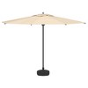 vidaXL Umbrella Base Black HDPE Plastic Standard Umbrella Base Round - 4 of 4