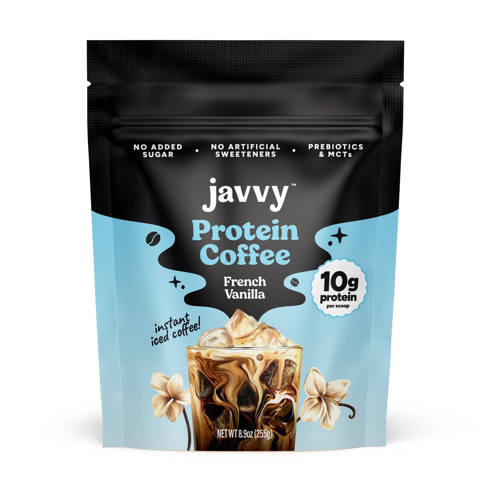 Javvy French Vanilla Instant Protein Coffee - 8.9oz