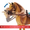Sunny Days Entertainment | Quarter Horse with Moveable Head, Realistic Sound and 14 Grooming Accessories | Blue Ribbon Champions Deluxe Toy Horses - 3 of 4