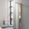 BWE 4-Jet Rainfall Shower Panel System with Rainfall Shower Head and Shower Wand - 3 of 4