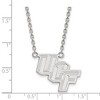 Black Bow Jewelry 14k White Gold Central Florida Knights NCAA Necklace 18 Inch - 2 of 4