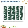 Christmas Area Rugs, Christmas Rugs with Xmas Tree Reindeer Snowflake for Holiday Decor,Low Pile Washable Rug for Dining Room, Bedroom - 4 of 4