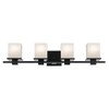 Kichler Lighting Tully 4 - Light Vanity in  Black - 4 of 4