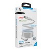 Naztech® REcoil 100-Watt 6-Ft. USB-C® to USB-C® Magnetic Braided Cable - 2 of 4