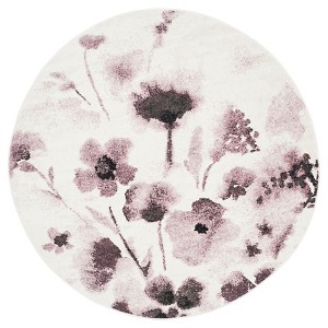 Adirondack Rug - Ivory/Purple - (6