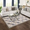 COZONY Rug Washable Large Area Rug for Living Room Bedroom, Non Slip Soft Grey Indoor Floor Carpet for Kitchen Dining Room Mat - 3 of 4