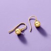 RS Pure by Ross-Simons Italian 14kt Yellow Gold Ball Drop Earrings - 2 of 4