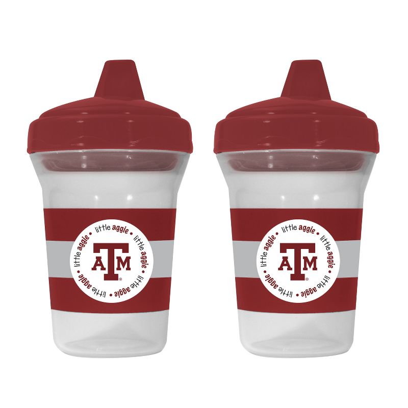 BabyFanatic Toddler and Baby Unisex 9 oz. Sippy Cup NCAA Texas A&M Aggies, 2 of 4