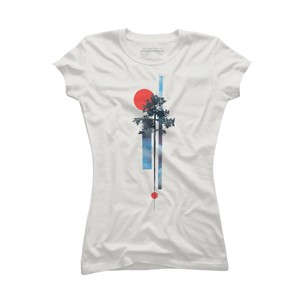 Junior's Design By Humans Abstract Nature By airiestudio T-Shirt - 1 of 3
