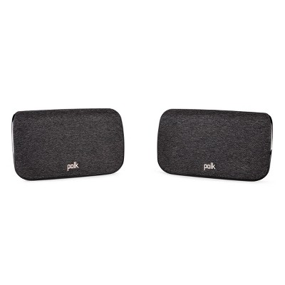 Polk Audio SR2 Wireless Surround Speakers for React Series Sound Bar - Pair