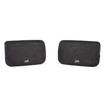 Polk Audio SR2 Wireless Surround Speakers for React Series Sound Bar - Pair.