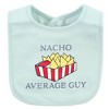 Hudson Baby Infant Boy Cotton Bibs, Food Puns Boy, One Size - 2 of 4