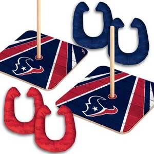 NFL Houston Texans Horseshoe Bag Toss Game Set - 1 of 4