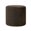Wovenbyrd Hampton 19" Round Pouf Ottoman - 2 of 4