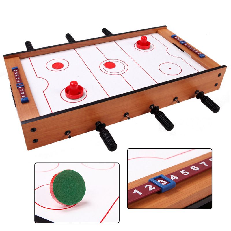 Costway 2 In 1 Table Game Air Hockey Foosball Table Christmas Gift For Kids Indoor Outdoor, 5 of 8