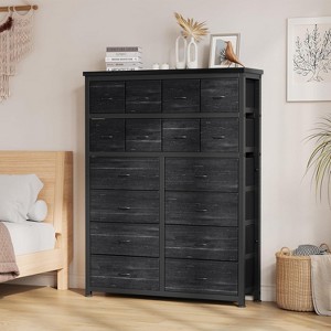 16 Drawers Dresser,Fabric Chest of Drawers Organizer Unit for Storage and Organization - 1 of 4