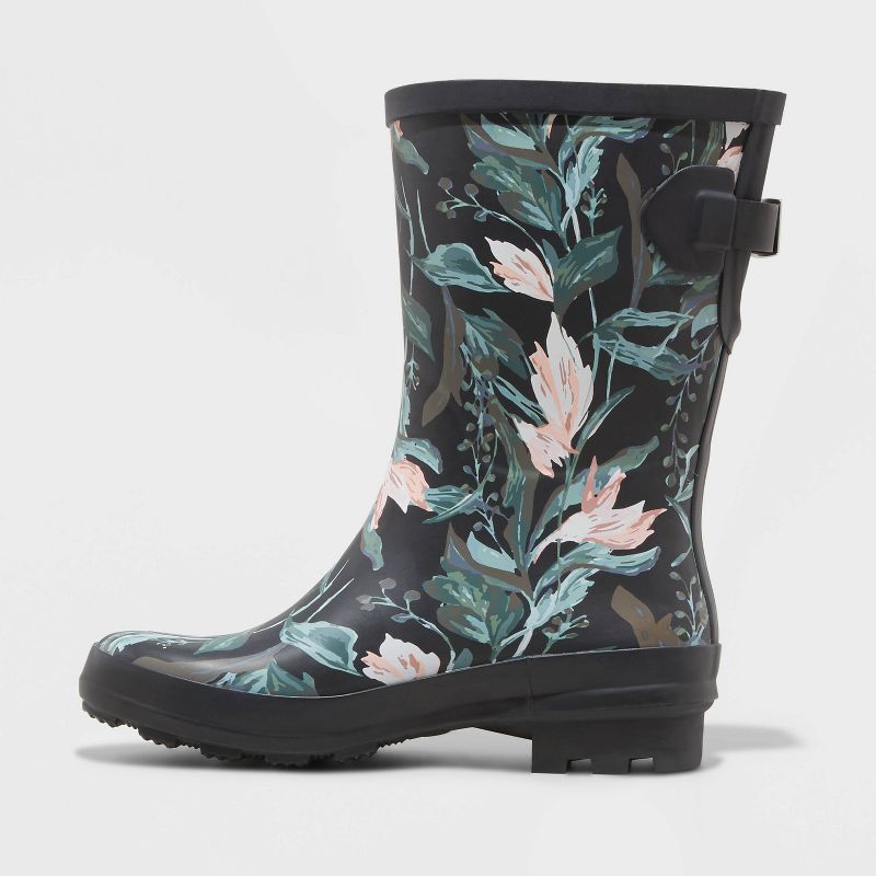 Women's Vicki Mid Calf Rubber Rain Boots - A New Day&#153;, 2 of 12